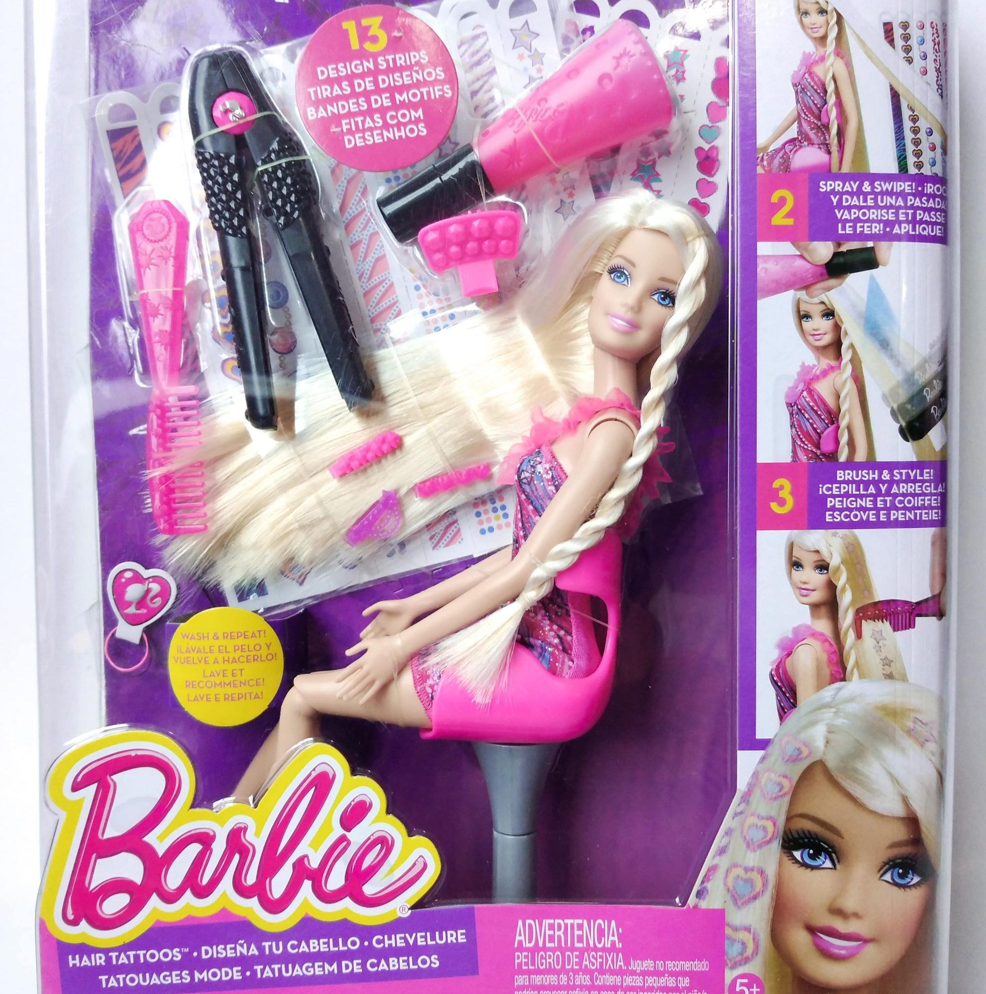 BARBIE DISEÑA TU CABELLO
